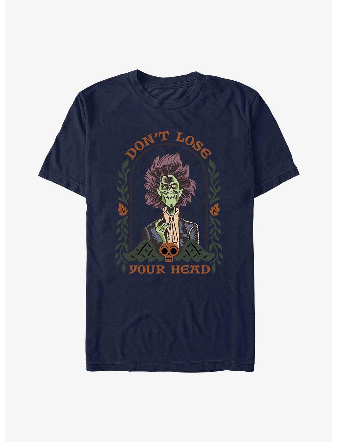 Disney Hocus Pocus 2 Don't Lose Your Head Billy Butcherson T-Shirt, NAVY, hi-res