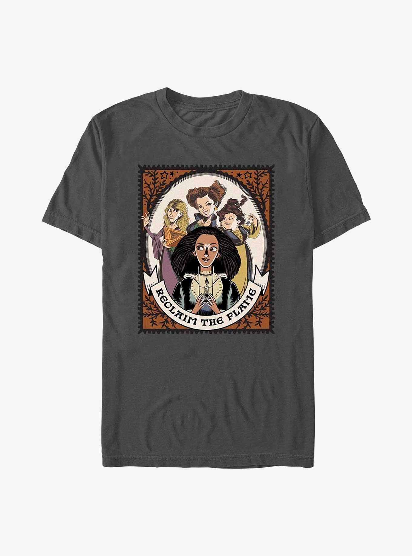 Disney Hocus Pocus 2 Reclaim The Flame Stamp T-Shirt, , hi-res