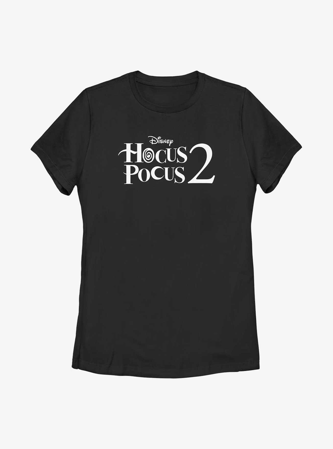 Disney Hocus Pocus 2 Stacked Logo Womens T-Shirt, , hi-res