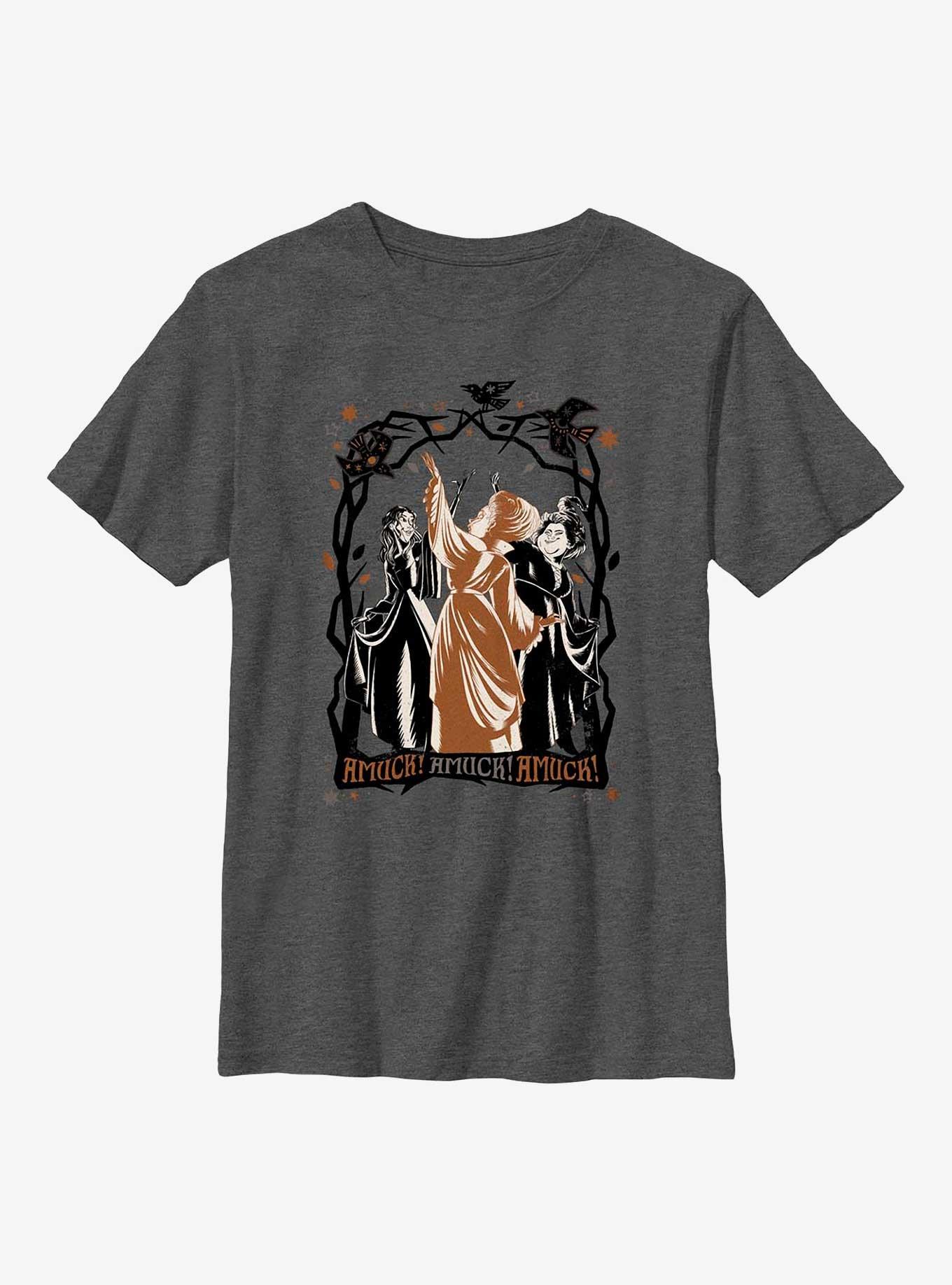 Disney Hocus Pocus 2 Amuck! Amuck! Amuck! Youth T-Shirt