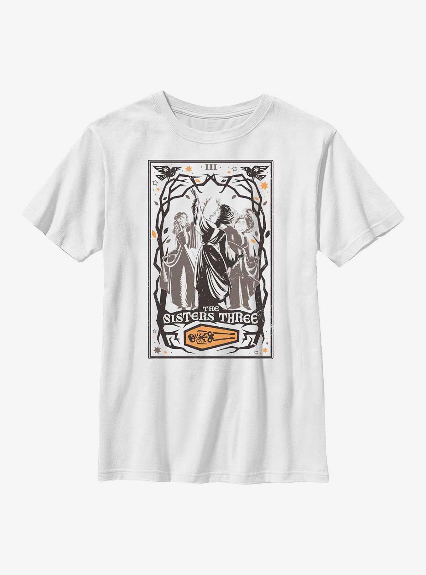 Disney Hocus Pocus 2 The Sisters Three Youth T-Shirt, WHITE, hi-res