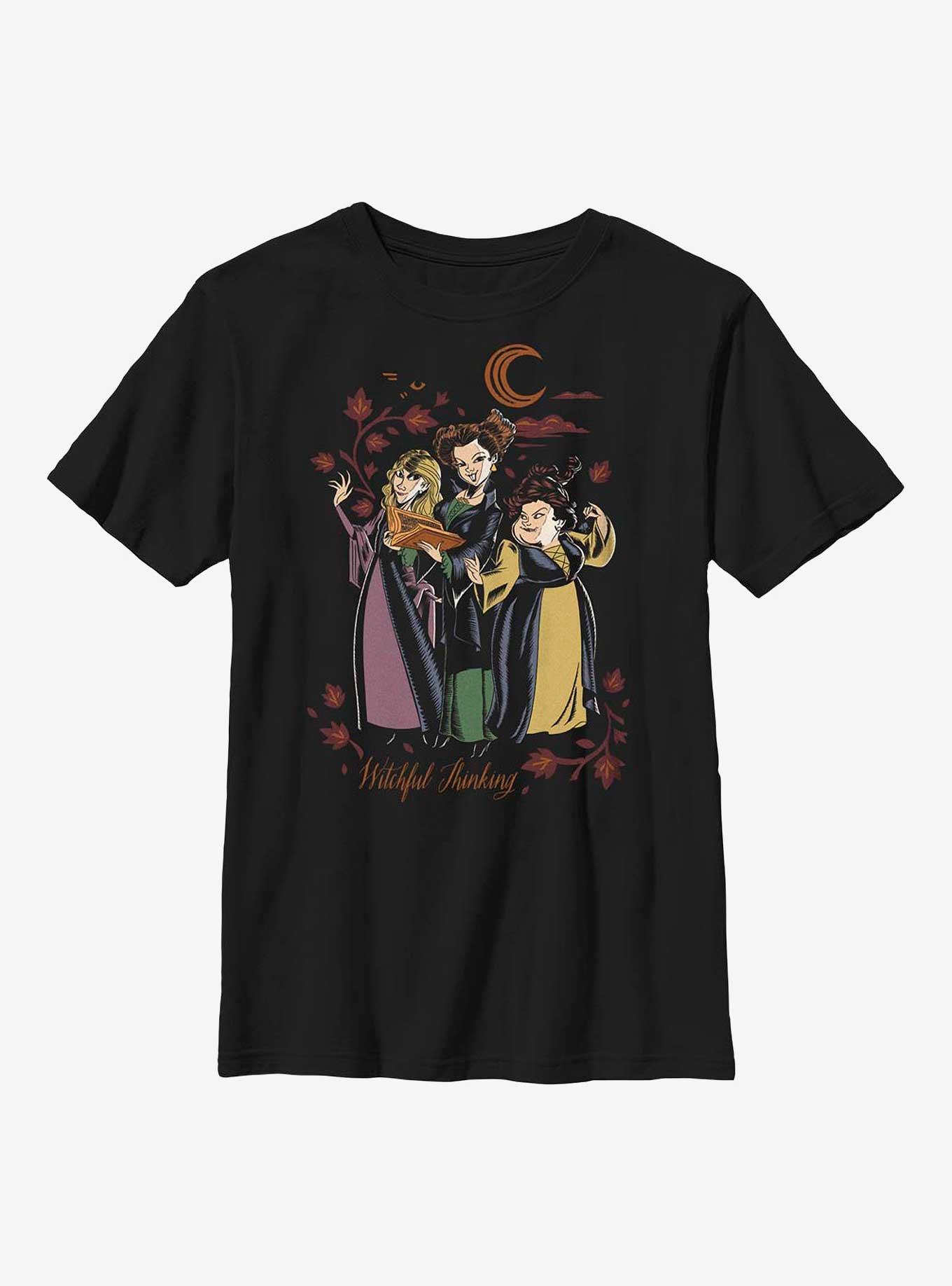 Disney Hocus Pocus 2 Witchful Thinking Sisters Youth T-Shirt, , hi-res