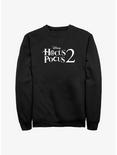 Disney Hocus Pocus 2 Stacked Logo Sweatshirt, BLACK, hi-res