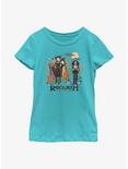 Disney Hocus Pocus 2 Reclaim The Flame Youth Girls T-Shirt, TAHI BLUE, hi-res