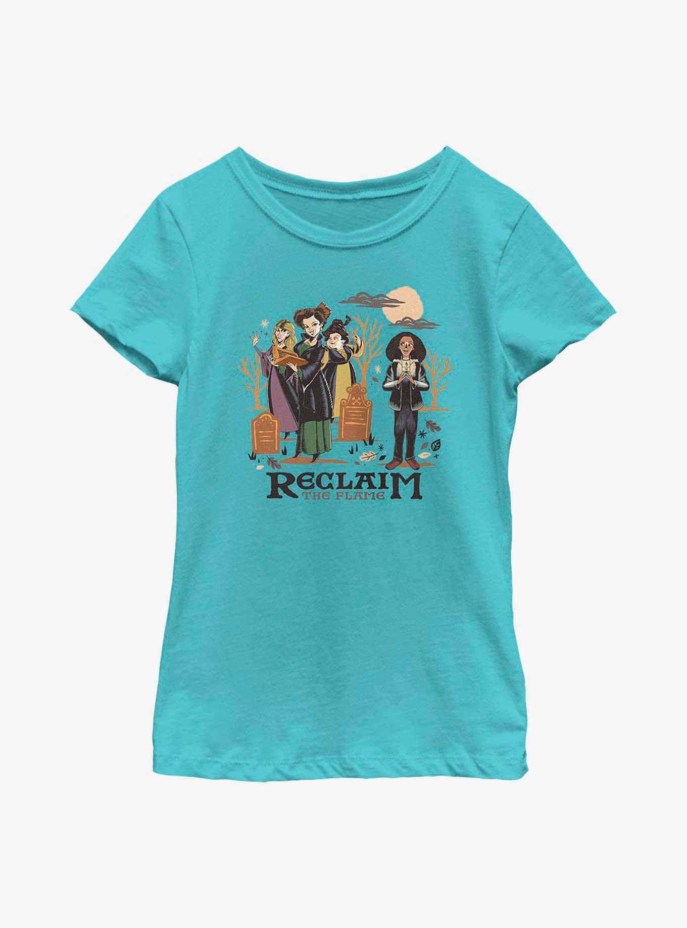 Disney Hocus Pocus 2 Reclaim The Flame Youth Girls T-Shirt, , hi-res