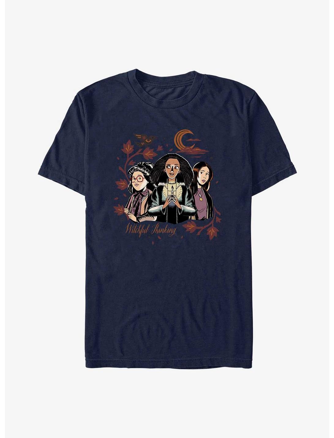 Disney Hocus Pocus 2 Witchful Thinking T-Shirt, NAVY, hi-res
