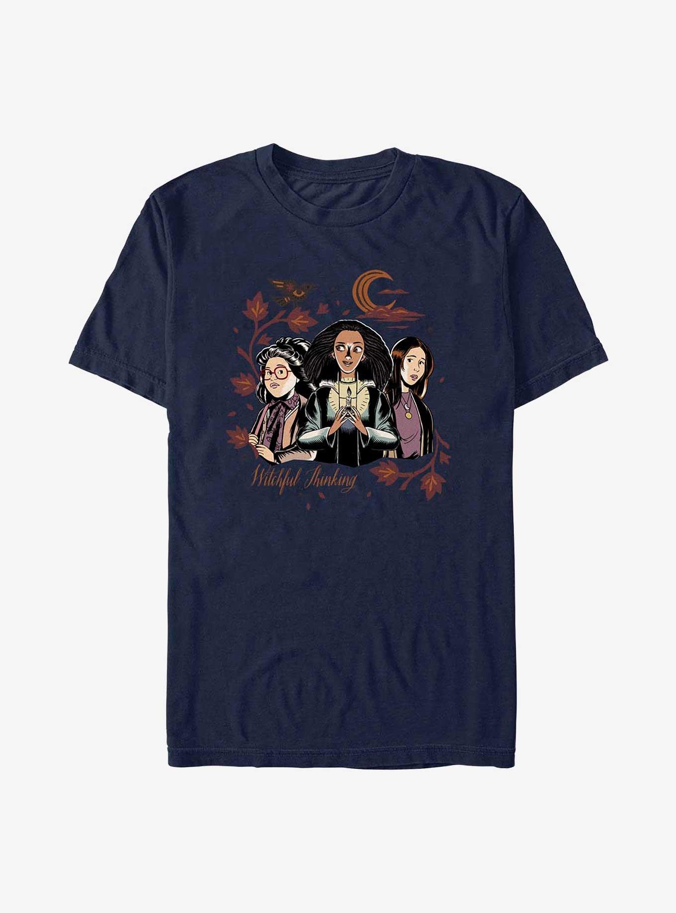 Disney Hocus Pocus 2 Witchful Thinking T-Shirt, NAVY, hi-res