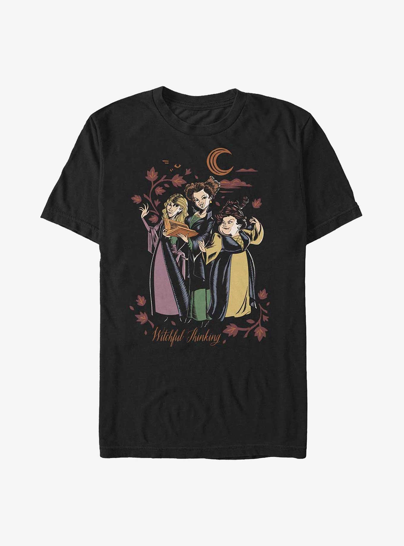 Disney Hocus Pocus 2 Witchful Thinking Sisters T-Shirt, BLACK, hi-res