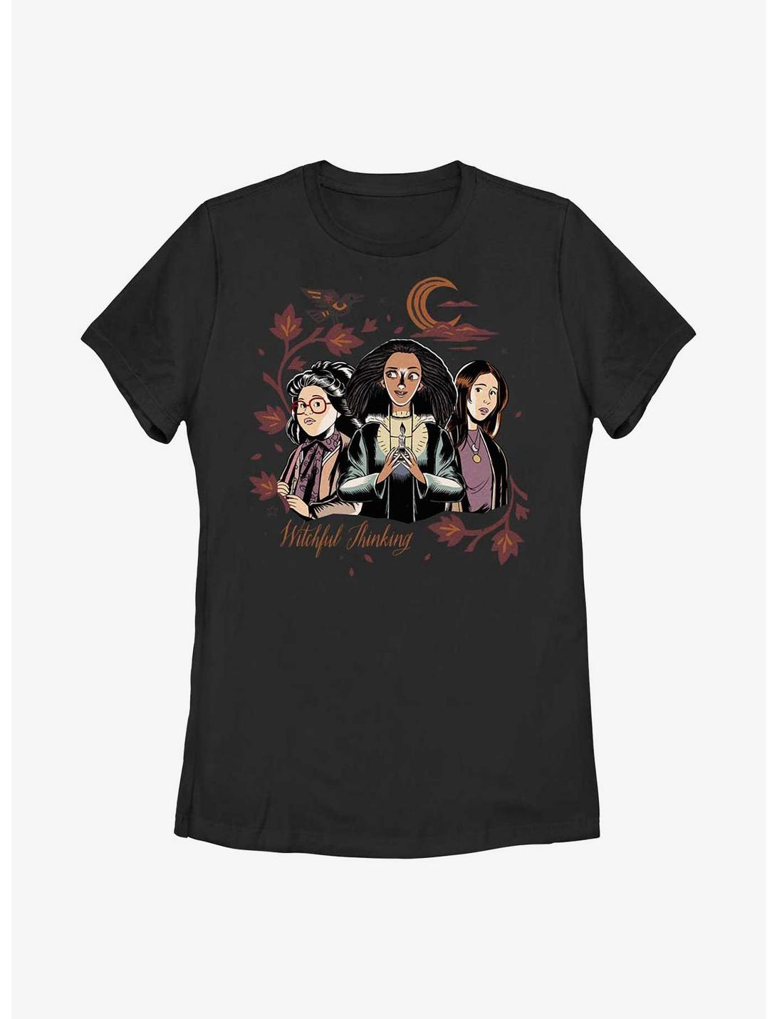 Disney Hocus Pocus 2 Witchful Thinking Womens T-Shirt, BLACK, hi-res