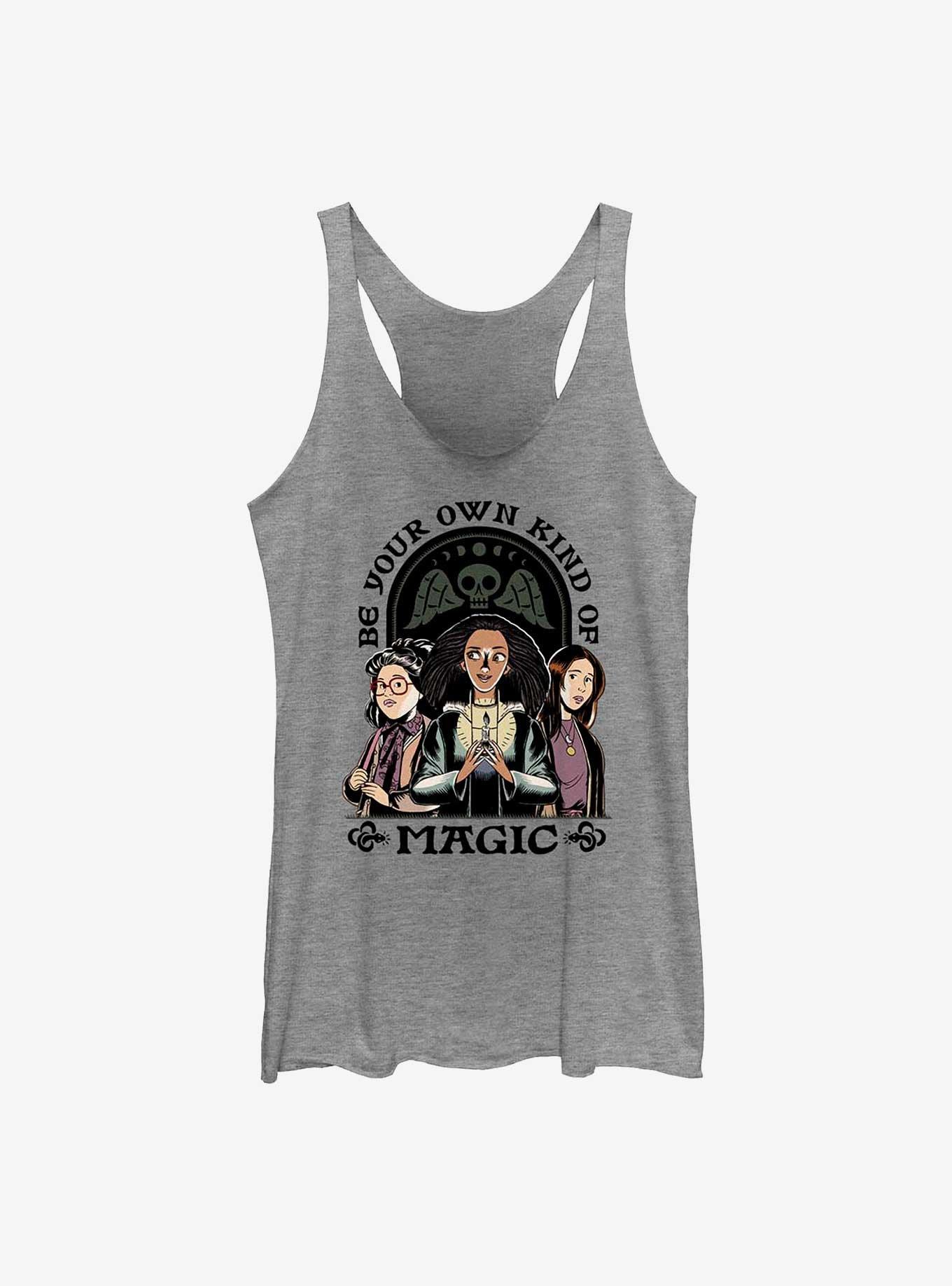 Disney Hocus Pocus 2 Be Your Own Kind Of Magic Womens Tank Top, GRAY HTR, hi-res