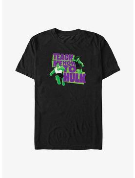 Marvel Hulk And She-Hulk Teach Me How To Hulk T-Shirt, , hi-res