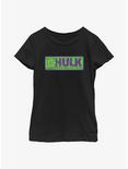 Marvel Hulk Training Center Youth Girls T-Shirt, BLACK, hi-res
