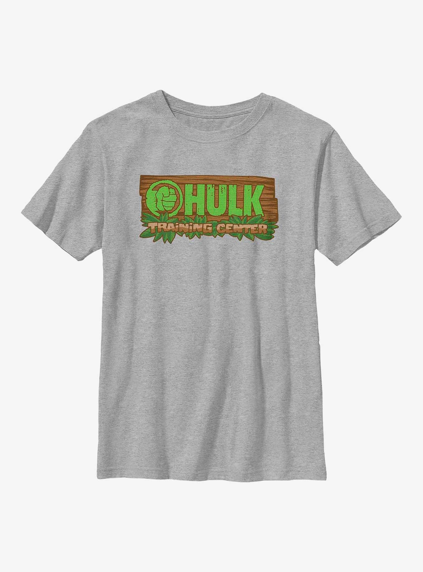 Marvel Hulk Tropical Training Center Youth T-Shirt, ATH HTR, hi-res