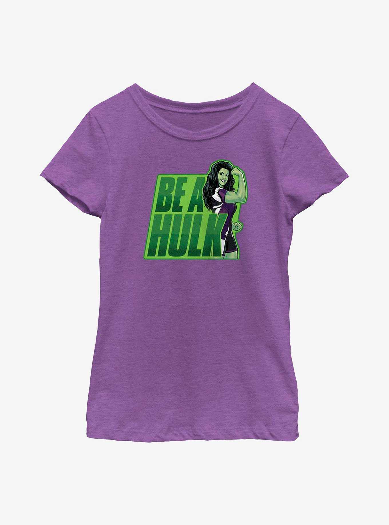 Marvel She-Hulk Be A Hulk Youth Girls T-Shirt, , hi-res