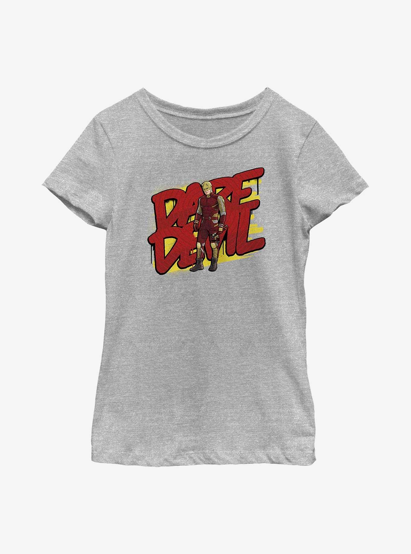 Marvel She-Hulk Daredevil Portrait Logo Youth Girls T-Shirt, , hi-res