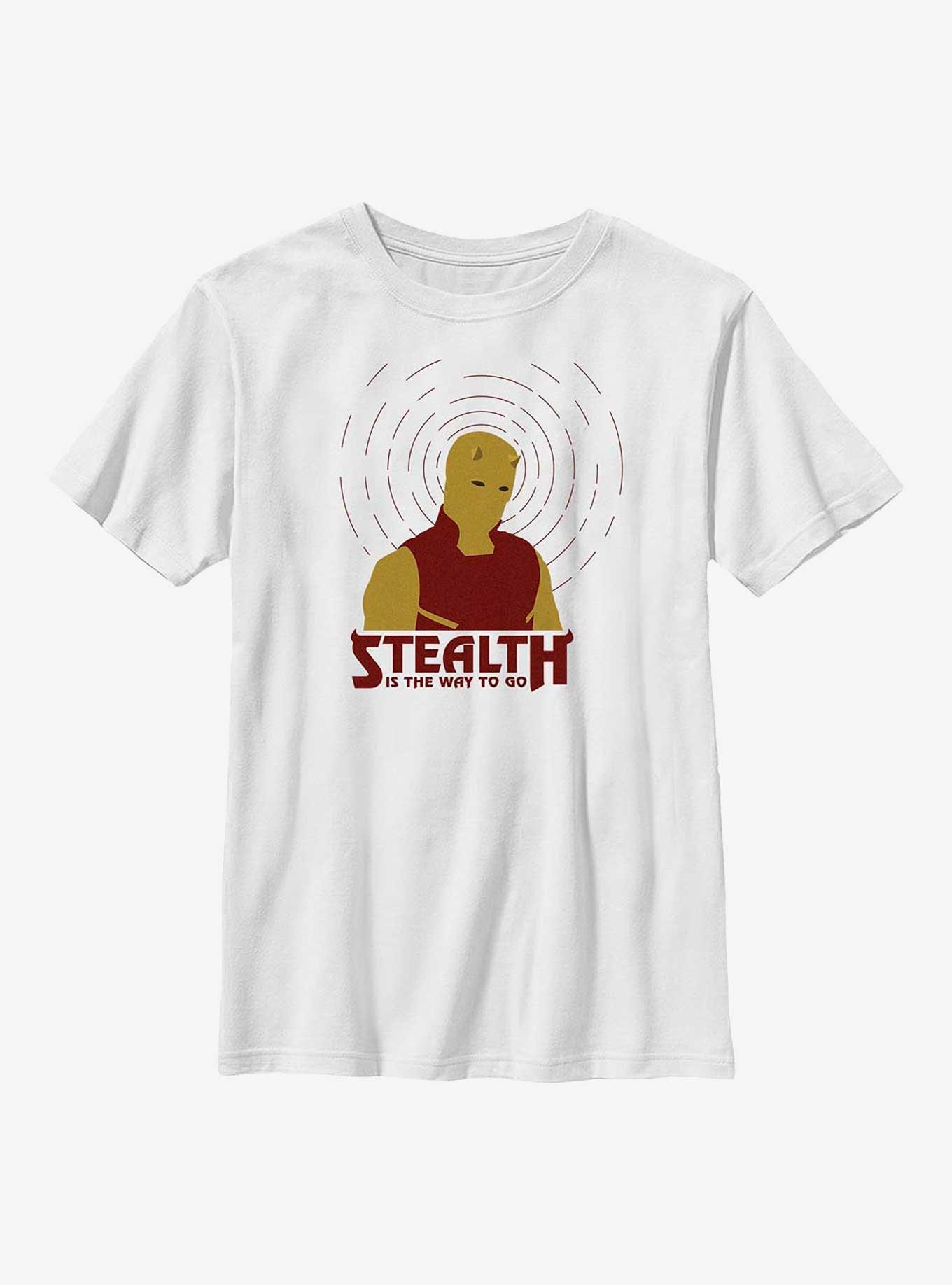 Marvel She-Hulk Daredevil Stealth Is The Way Youth T-Shirt, , hi-res
