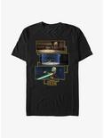 Star Wars: Tales of the Jedi Ashoka Panels T-Shirt, BLACK, hi-res