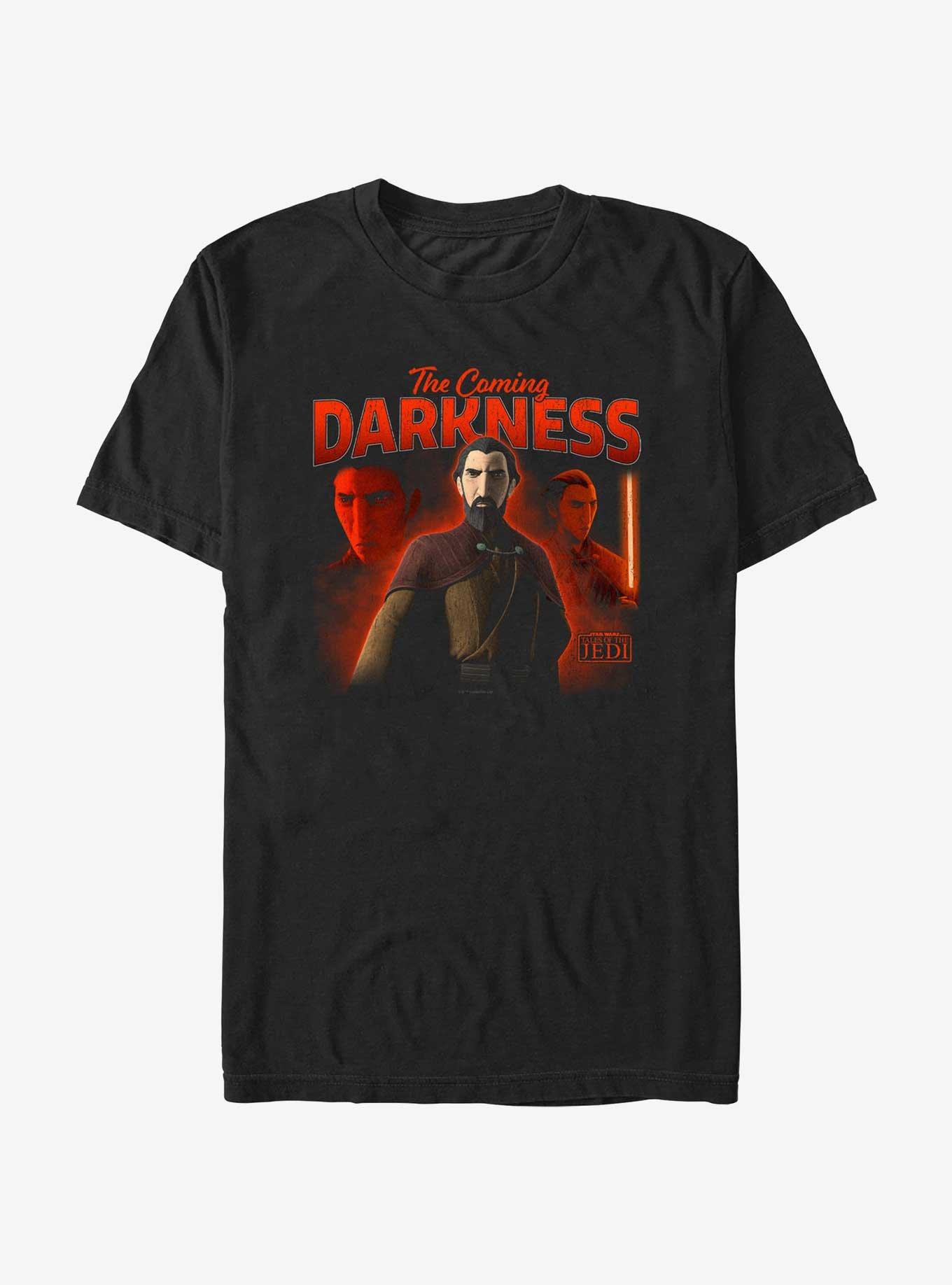 Star Wars: Tales of the Jedi The Coming Darkness Count Dooku T-Shirt, BLACK, hi-res