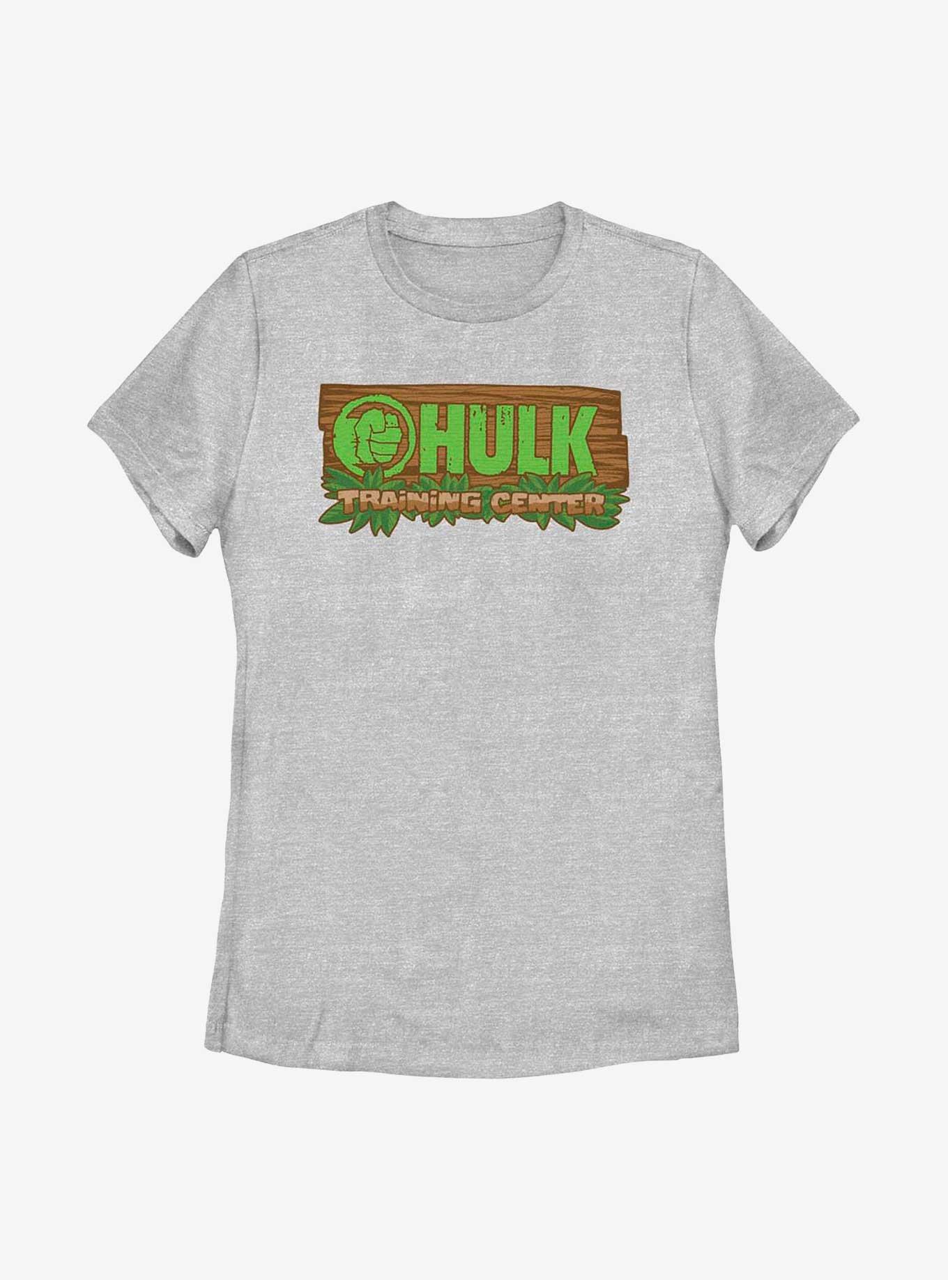 Marvel Hulk Tropical Training Center Womens T-Shirt, ATH HTR, hi-res