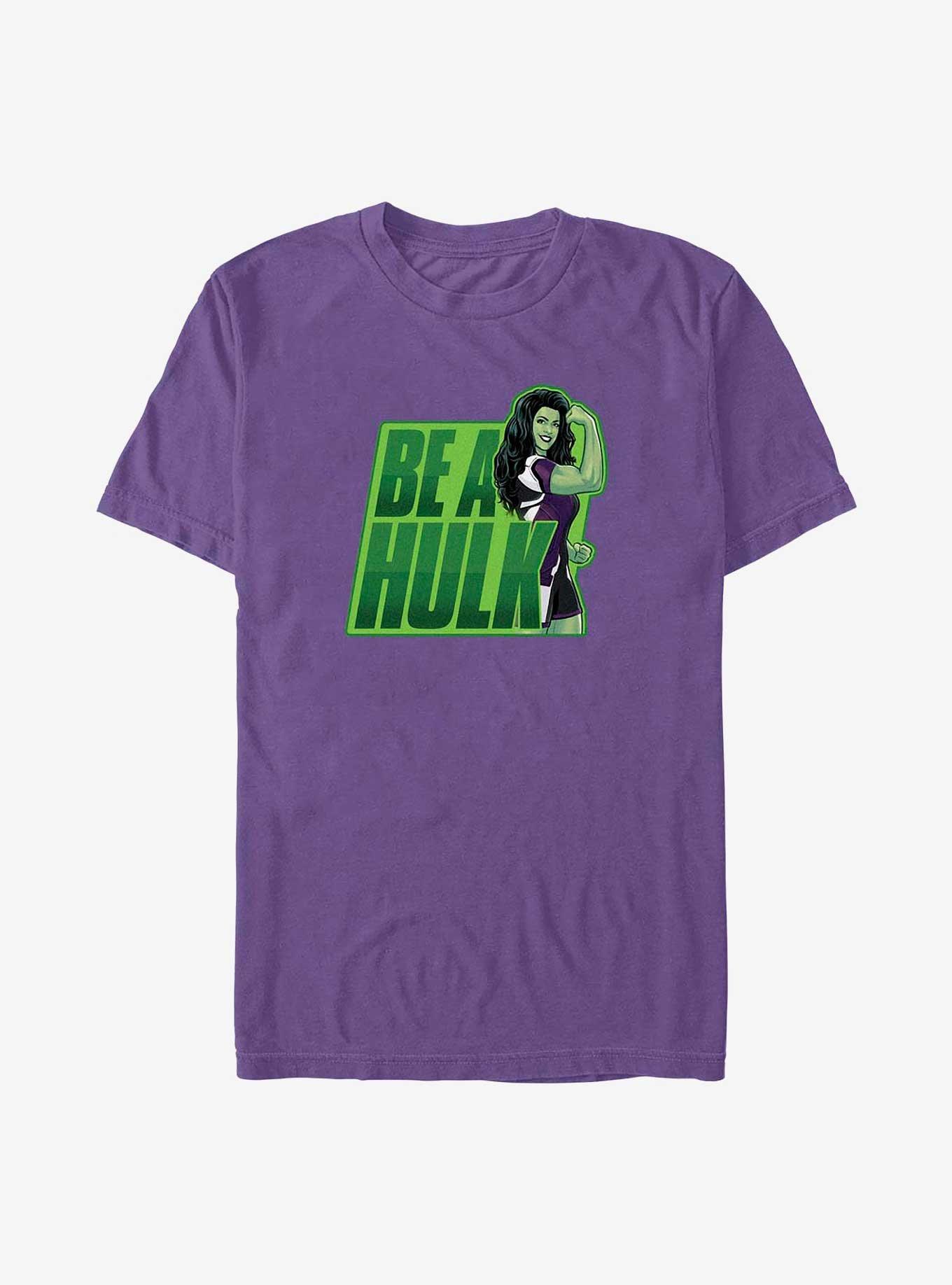 Marvel She-Hulk Be A Hulk T-Shirt, PURPLE, hi-res