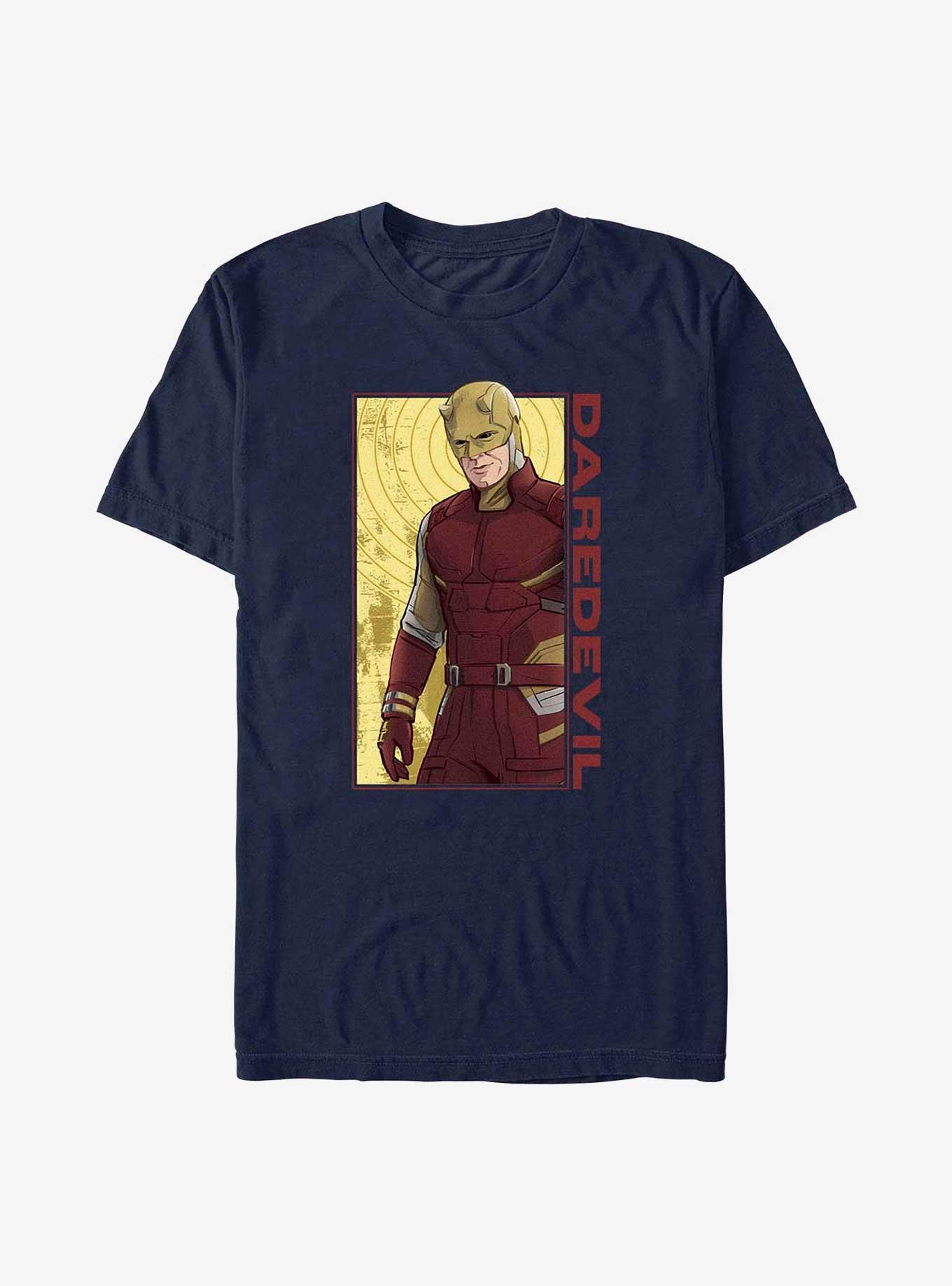 Marvel She-Hulk Daredevil Portrait T-Shirt, NAVY, hi-res