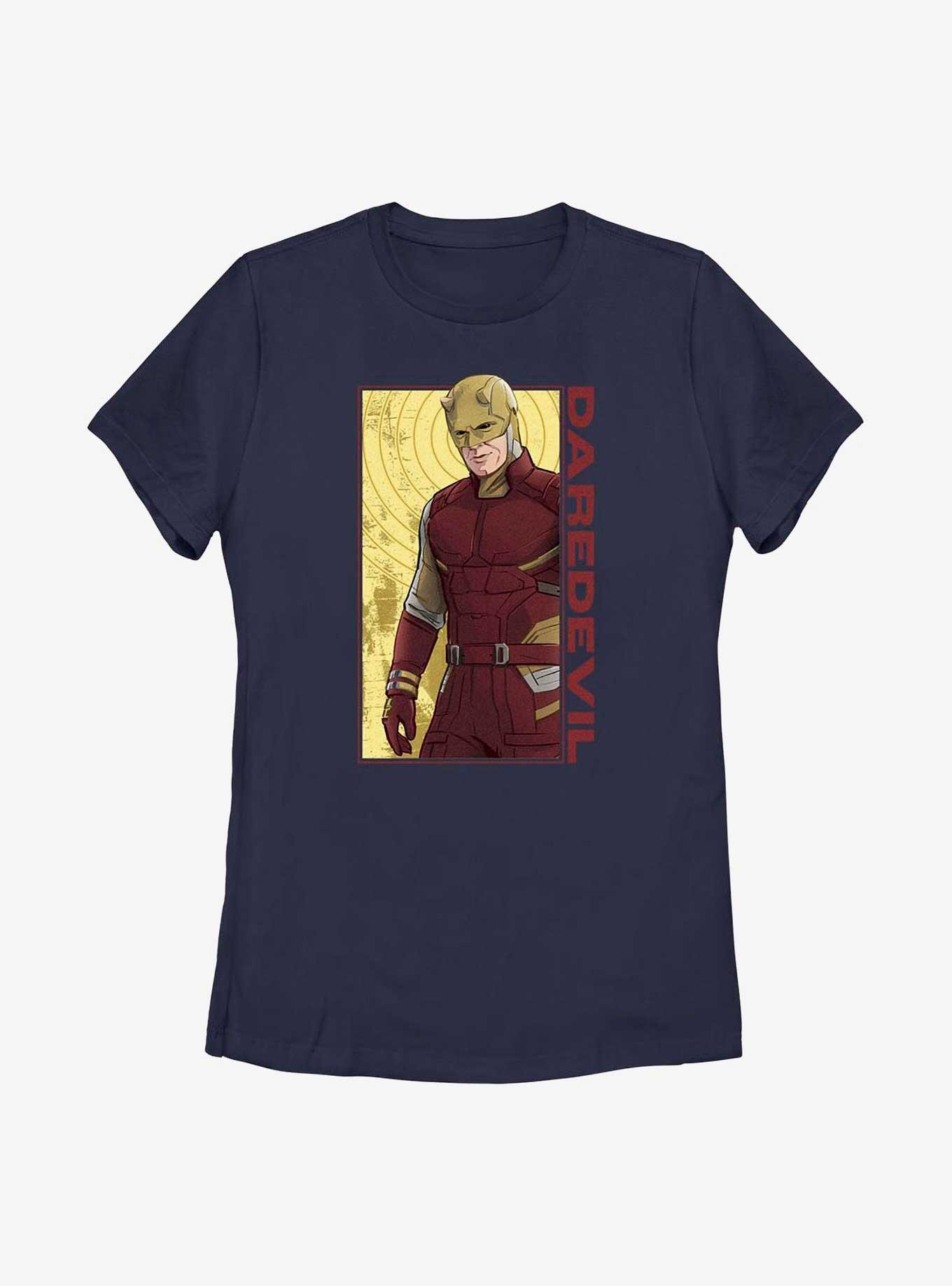 Marvel She-Hulk Daredevil Portrait Womens T-Shirt, NAVY, hi-res