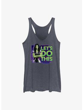 Marvel She-Hulk Let's Do This Womens Tank Top, , hi-res