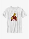 Marvel She-Hulk Daredevil Stealth Is The Way Youth T-Shirt, WHITE, hi-res