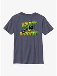 Marvel She-Hulk Ribbit And Rippit Leap-Frog Youth T-Shirt, NAVY HTR, hi-res