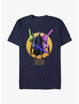 Star Wars: Tales of the Jedi Count Dooku, Qui-Gon Jinn, and Mace Windu T-Shirt, , hi-res