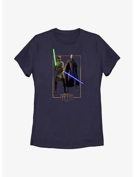 Star Wars: Tales of the Jedi Count Dooku and Qui-Gon Jinn Womens T-Shirt, , hi-res