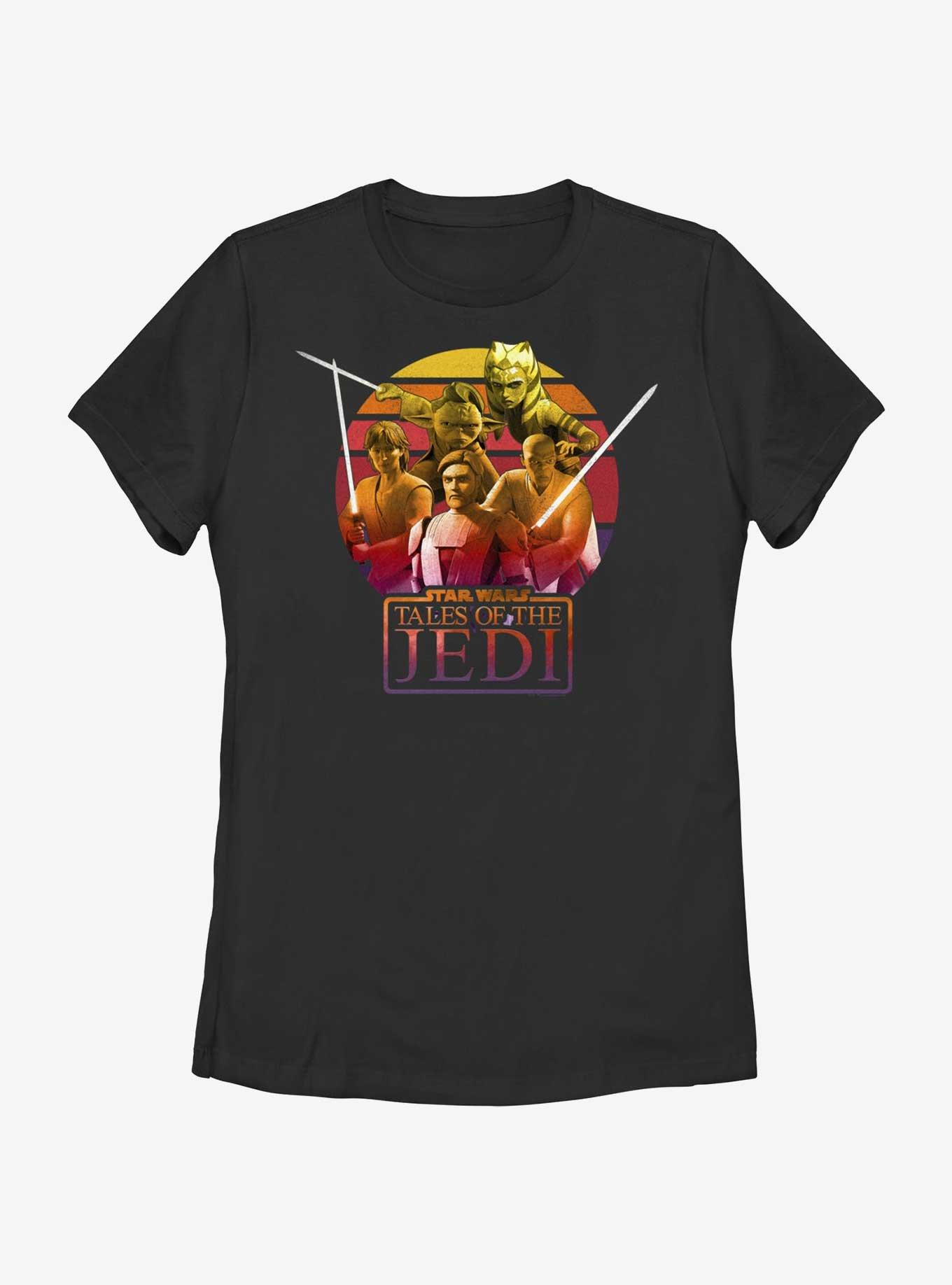 Star Wars: Tales of the Jedi Sunset Group Womens T-Shirt, , hi-res