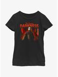 Star Wars: Tales of the Jedi The Coming Darkness Count Dooku Youth Girls T-Shirt, BLACK, hi-res