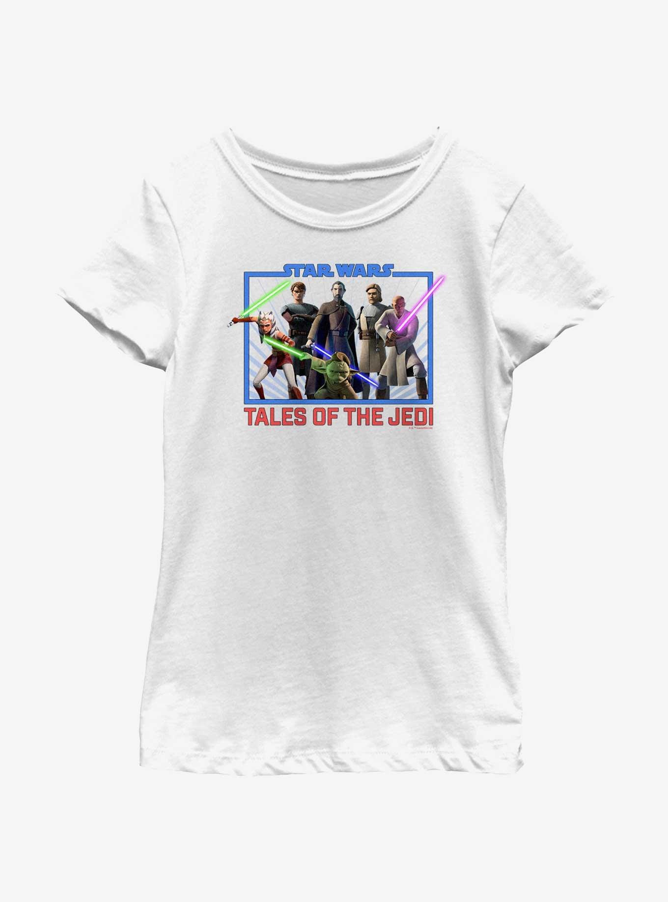 Star Wars: Tales of the Jedi Group Youth Girls T-Shirt, , hi-res