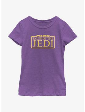 Star Wars: Tales of the Jedi Logo Youth Girls T-Shirt, , hi-res