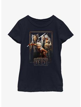 Star Wars: Tales of the Jedi Togruta Family Poster Youth Girls T-Shirt, , hi-res