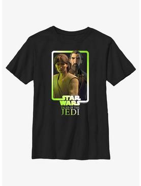 Star Wars: Tales of the Jedi Master and Apprentice Count Dooku and Qui-Gon Jinn Youth T-Shirt, , hi-res