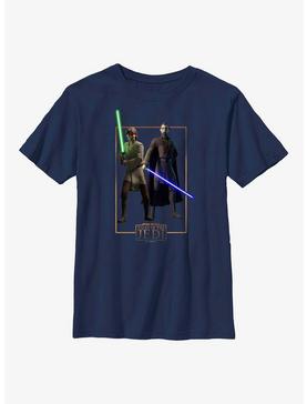 Star Wars: Tales of the Jedi Count Dooku and Qui-Gon Jinn Youth T-Shirt, , hi-res