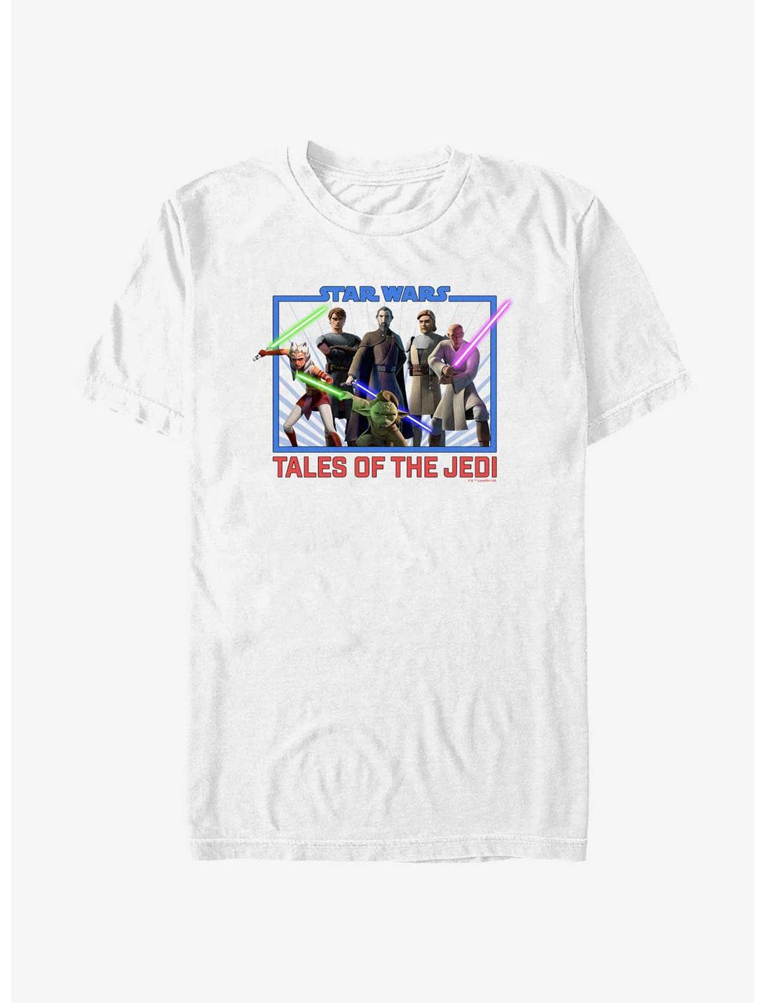 Star Wars: Tales of the Jedi Group T-Shirt, WHITE, hi-res