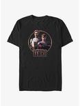 Star Wars: Tales of the Jedi Obi-Wan Kenobi and Anakin Skywalker T-Shirt, BLACK, hi-res