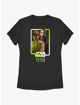 Star Wars: Tales of the Jedi Master and Apprentice Count Dooku and Qui-Gon Jinn Womens T-Shirt, , hi-res