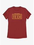 Star Wars: Tales of the Jedi Logo Womens T-Shirt, RED, hi-res