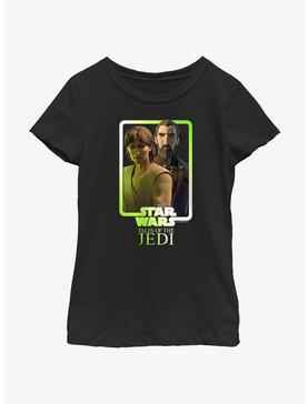Star Wars: Tales of the Jedi Master and Apprentice Count Dooku and Qui-Gon Jinn Youth Girls T-Shirt, , hi-res