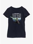 Star Wars: Tales of the Jedi Yaddle Youth Girls T-Shirt, NAVY, hi-res