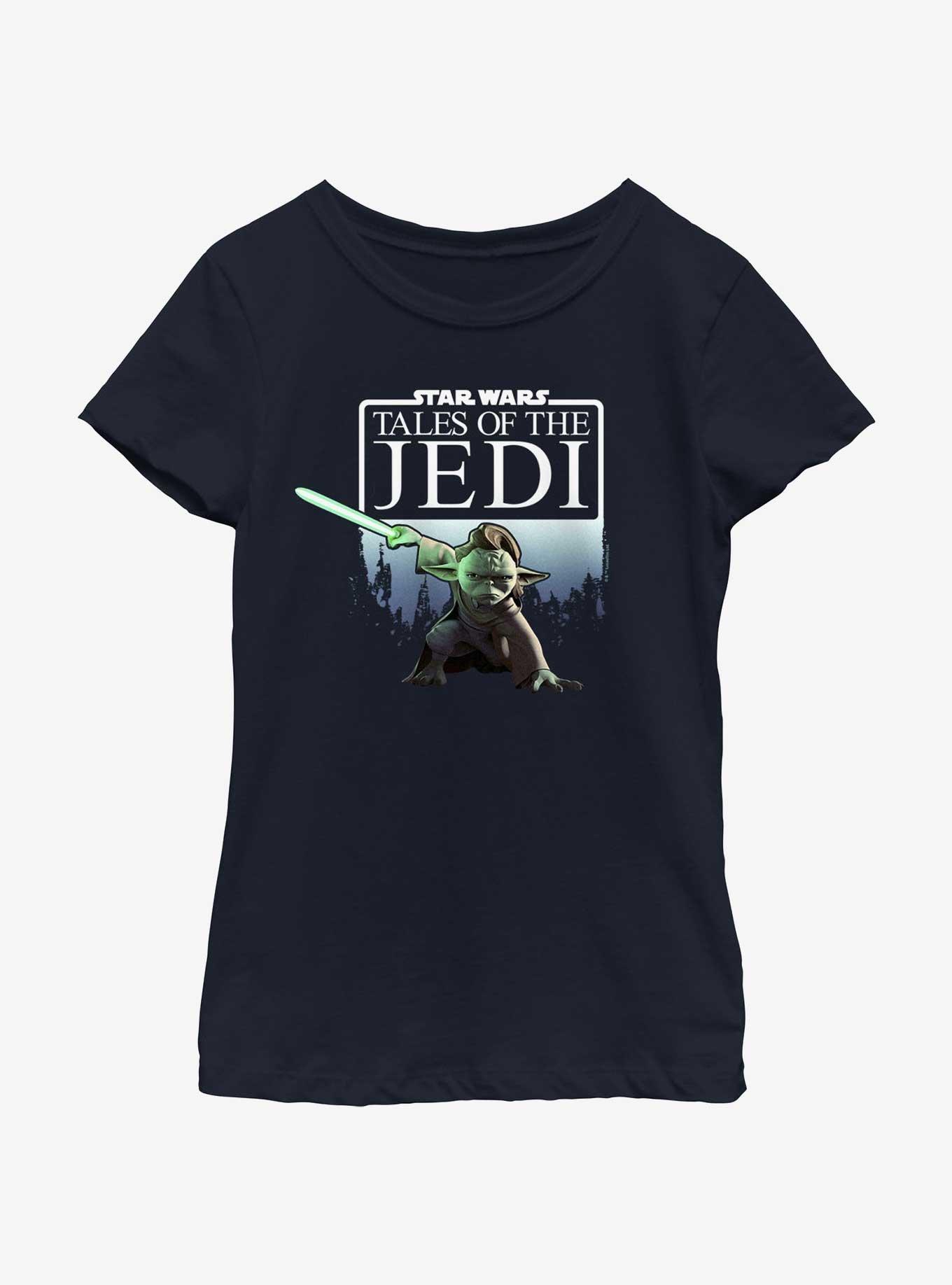 Star Wars: Tales of the Jedi Yaddle Youth Girls T-Shirt, , hi-res