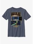 Star Wars: Tales of the Jedi Ashoka Panels Youth T-Shirt, NAVY HTR, hi-res