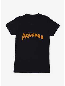 DC Comics Aquaman Vintage Silver Age Logo Womens T-Shirt, , hi-res