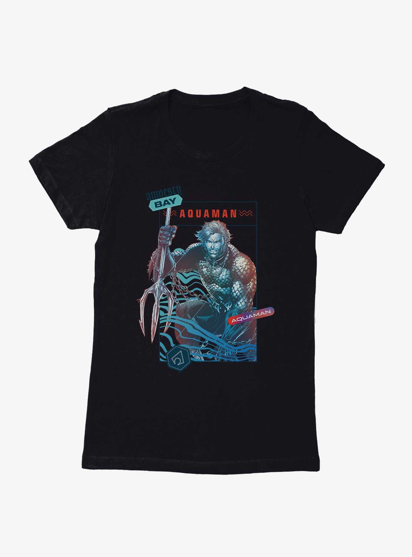 DC Comics Aquaman Classic Amnesty Bay Womens T-Shirt, , hi-res