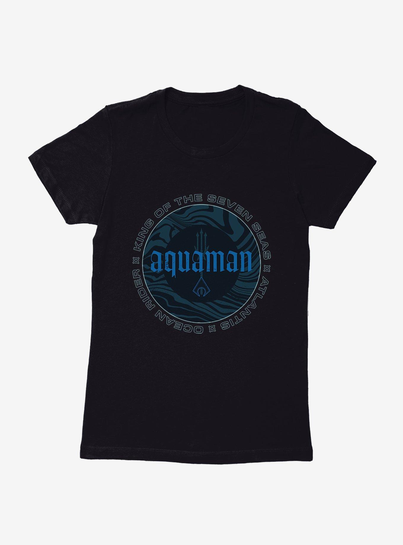 DC Comics Aquaman Classic Ocean Rider Womens T-Shirt, , hi-res