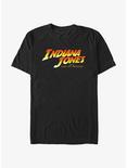 Indiana Jones And The Dial Of Destiny Logo T-Shirt, BLACK, hi-res